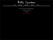 Tablet Screenshot of billysyvertsen.infodarkness.com
