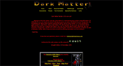 Desktop Screenshot of darkmatter.infodarkness.com