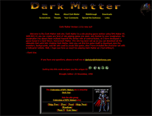 Tablet Screenshot of darkmatter.infodarkness.com